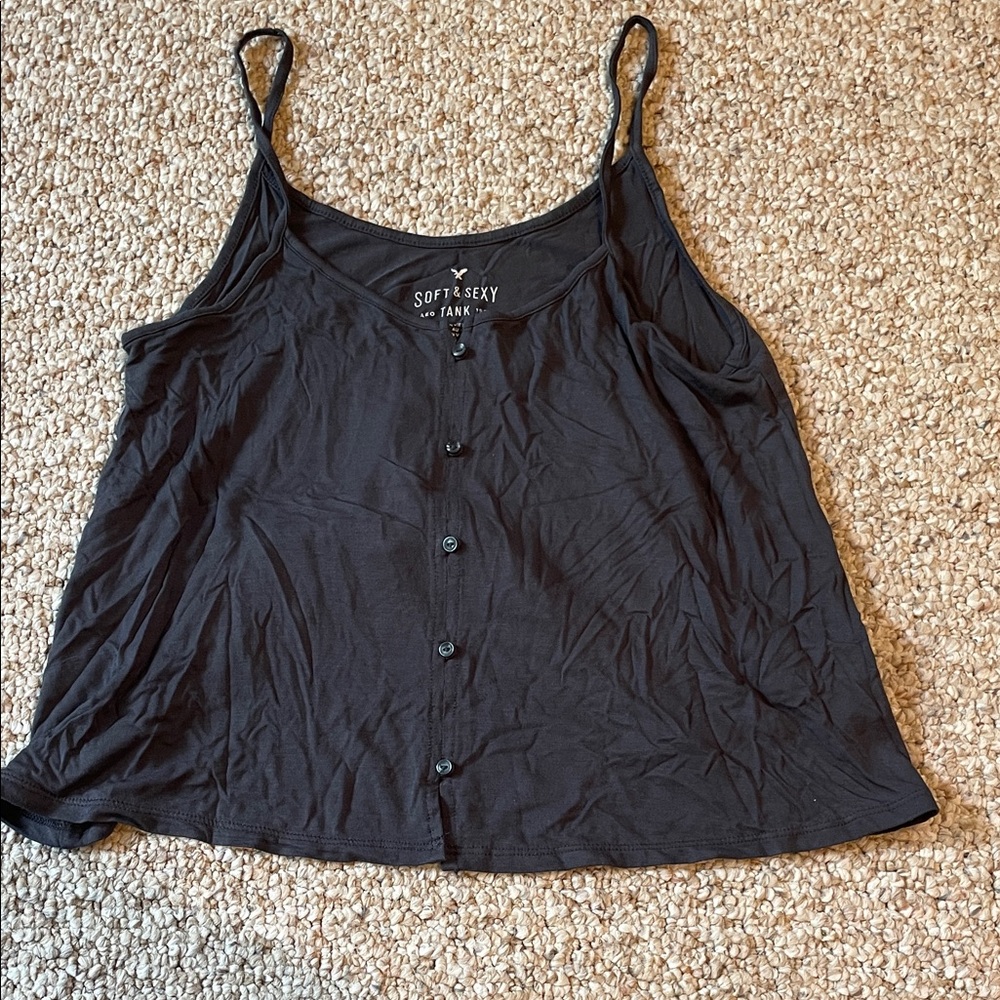 American Eagle Outfitters Black Camisole